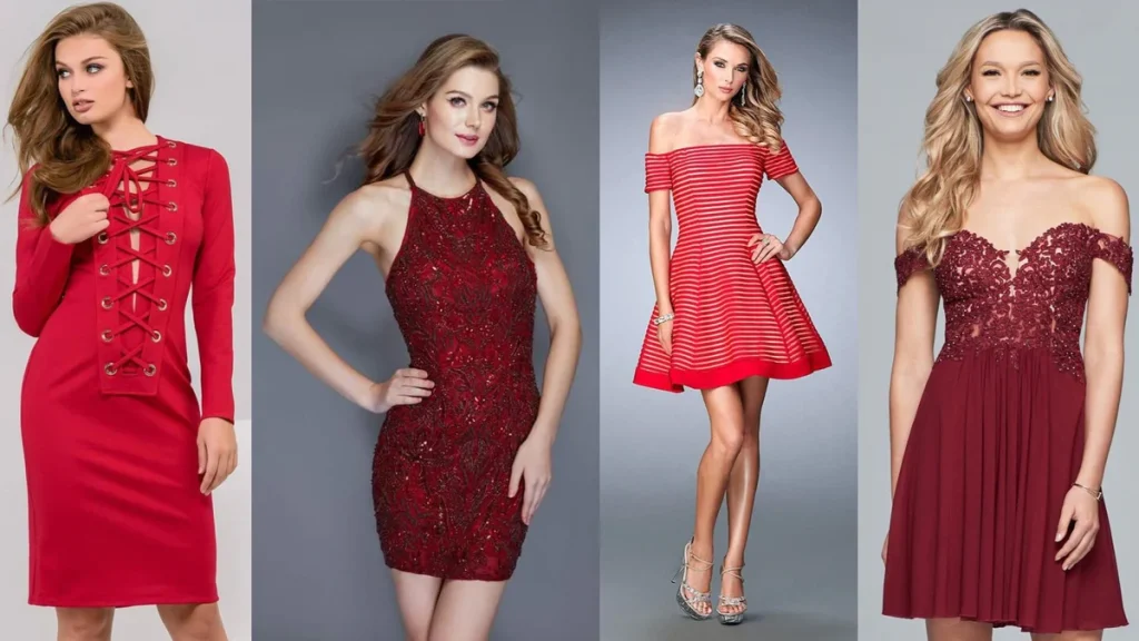 The perfect red dress for Christmas Party 2024